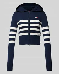 Tommy Hilfiger Cardigan mit Zweiwege-Reißverschluss Marine