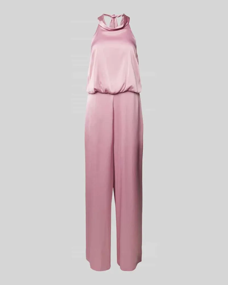 Vera Mont Jumpsuit mit Neckholder Rosa