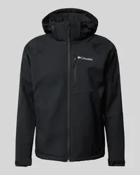 Columbia Sportswear Company Softshell-Jacke mit Label-Print Modell 'CASCADE RIDGE Black