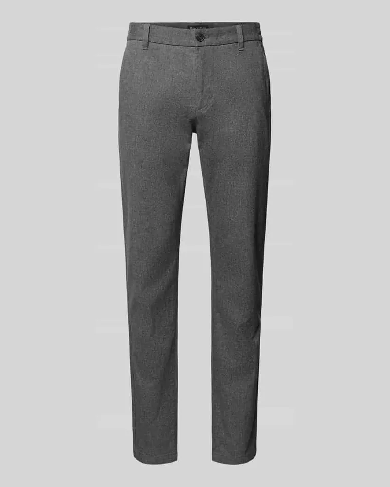 Marc O'Polo Shaped Fit Chino aus Baumwoll-Mix Modell 'STIG Graphit