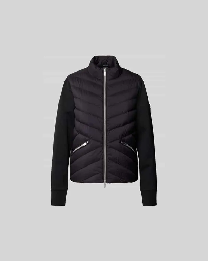 Moose Knuckles Steppjacke mit Reißverschlusstaschen Black