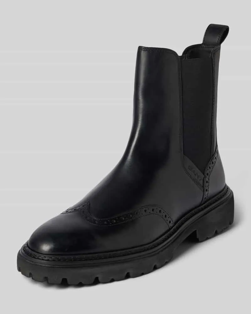 Gant Chelsea Boots mit elastischem Einsatz Modell 'Ivyhill Black
