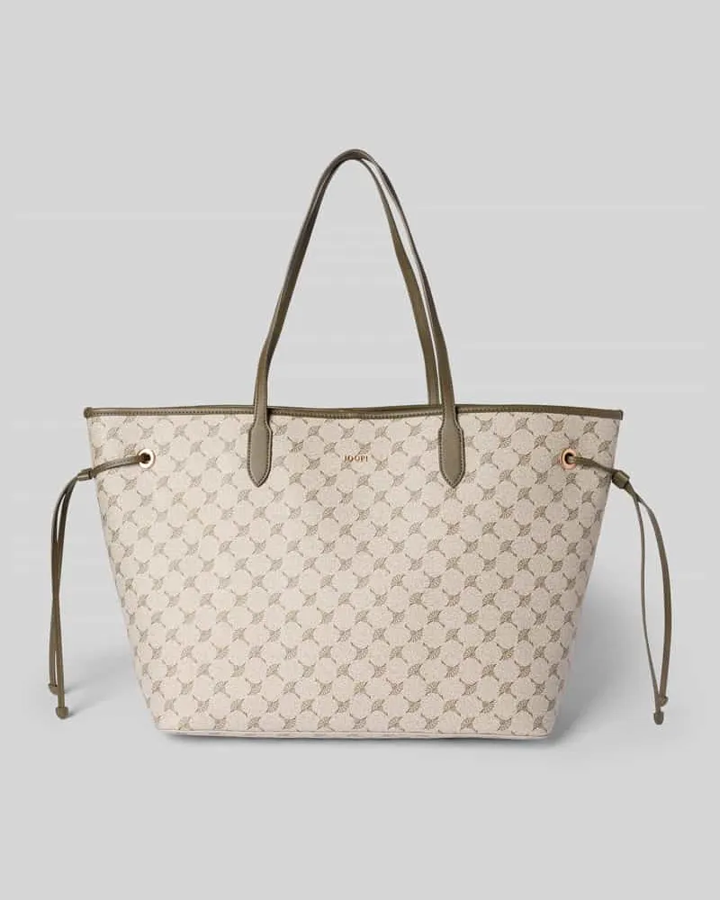 JOOP! Shopper mit Logo-Applikation Modell 'Lara Schlamm