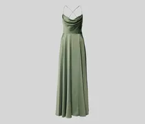 Abendkleid mit Wasserfall-Ausschnitt