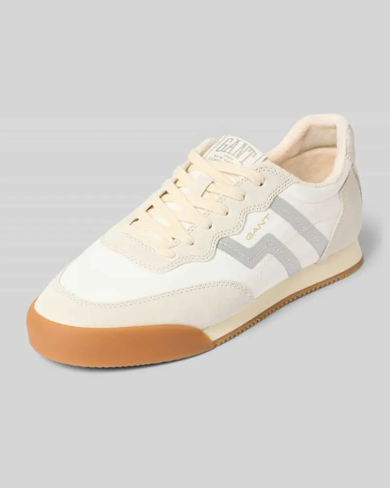 Gant Sneaker mit Label-Details Modell 'Beylana Weiss