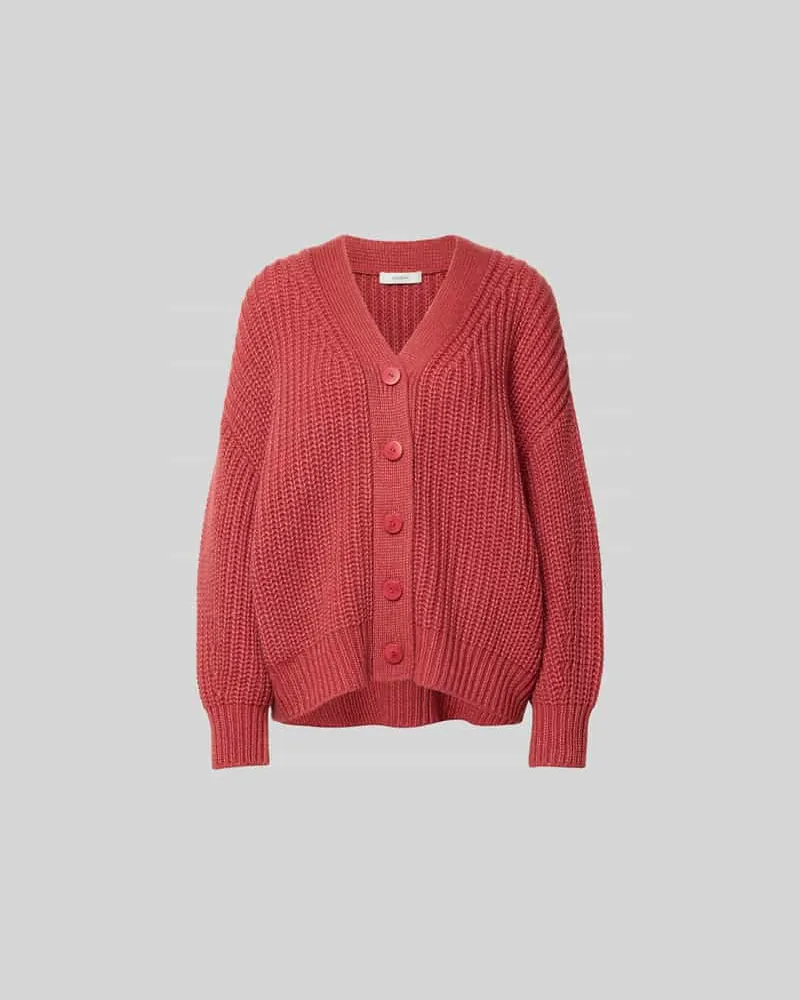 Joseph Oversized Wolljacke mit Kaschmir-Anteil Hellrot