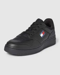 Tommy Hilfiger Sneaker mit Label-Detail Modell 'RETRO BASKET Black