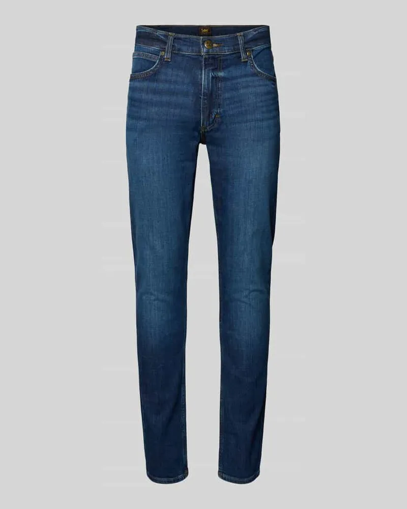Lee Jeans im 5-Pocket-Design Modell 'LUKE Jeansblau