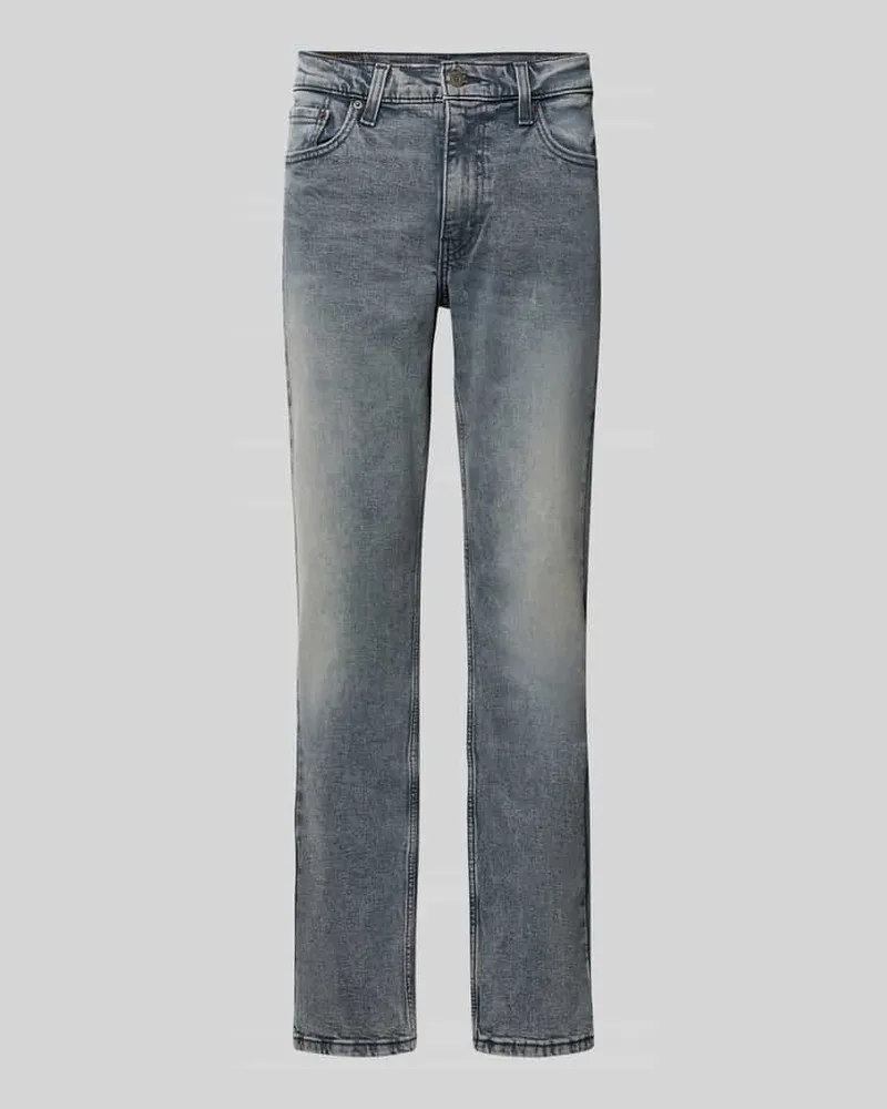 Levi's Slim Fit Jeans aus Baumwoll-Mix Modell '511 Eisblau