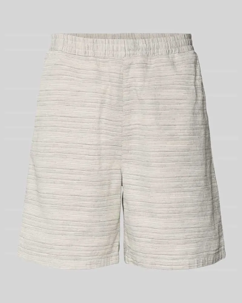 Carhartt WIP Shorts mit Strukturmuster Modell 'Gellar Beige