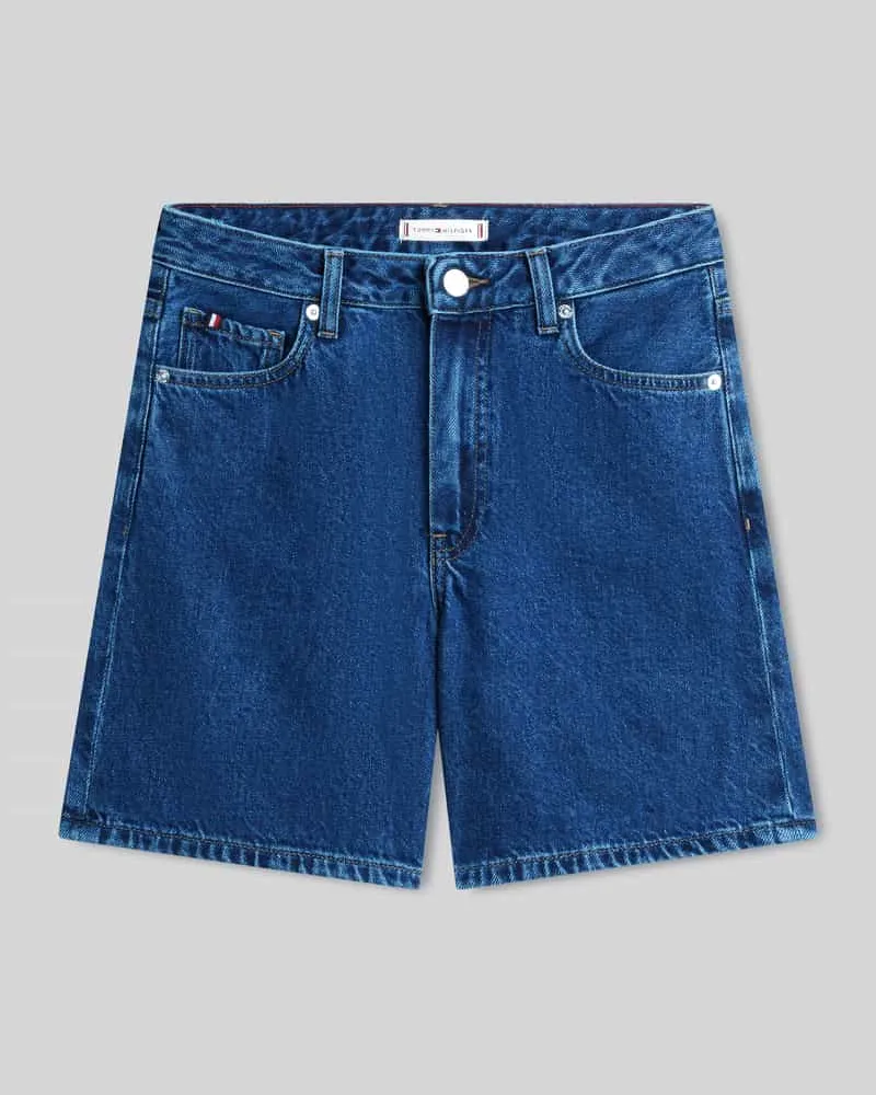 Tommy Hilfiger Jeansshorts mit 5-Pocket-Design Blau