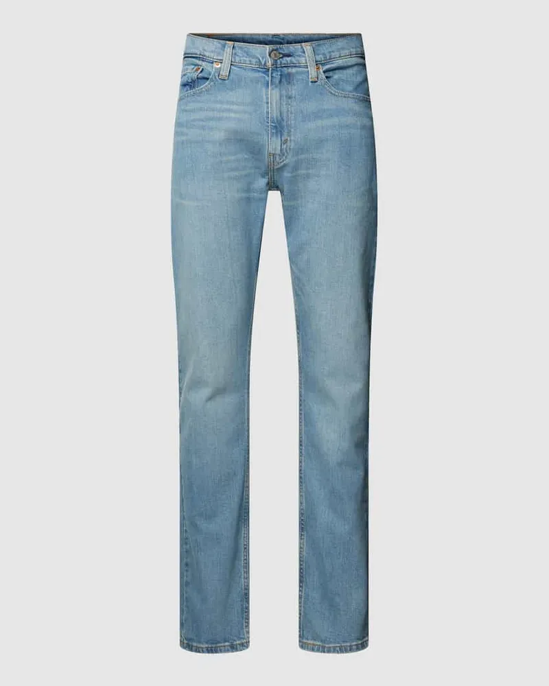 Levi's Slim Straight Fit Jeans im 5-Pocket-Design Jeansblau