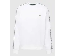 Classic Fit Sweatshirt mit Label-Stitching