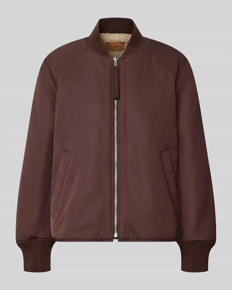 Marc O'Polo Regular Fit Blouson mit Wendefunktion Dunkelbraun