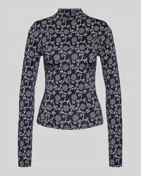 Kenzo Longsleeve mit floralem Allover-Muster Black