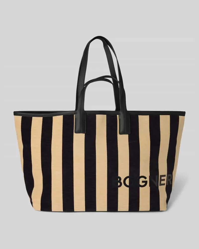 Bogner Shopper mit Label-Print Modell 'wiesen neve lotta Black