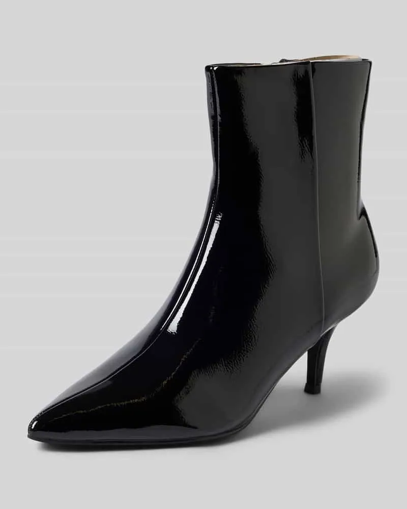 BIANCO. Stiefeletten in Leder-Optik Black