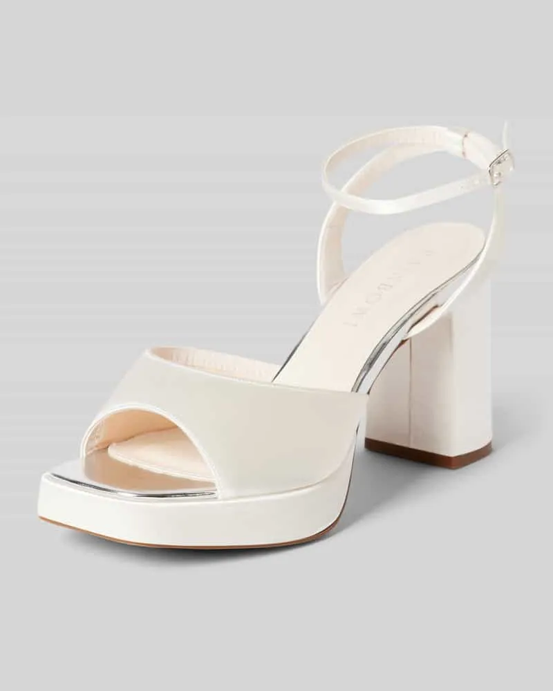 Rainbow Club Sandalette mit Blockabsatz Modell 'Caitlin Offwhite