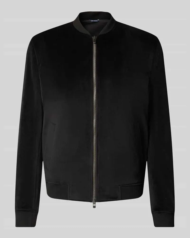McNeal Regular Fit Blouson mit Zweiwege-Reißverschluss Black