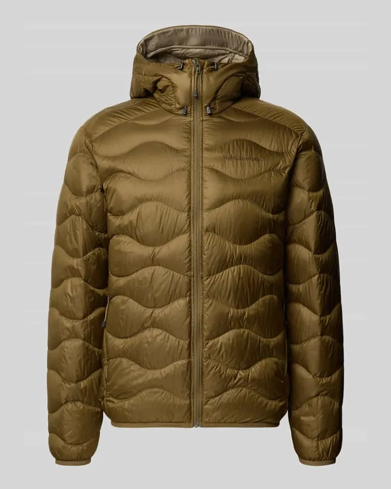 Peak Performance Regular Fit Steppjacke mit Kapuze Modell 'Helium Down Hood Oliv