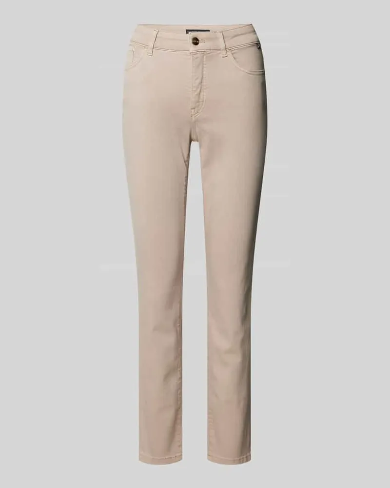 Marc Cain Slim Fit Jeans im 5-Pocket-Design Beige