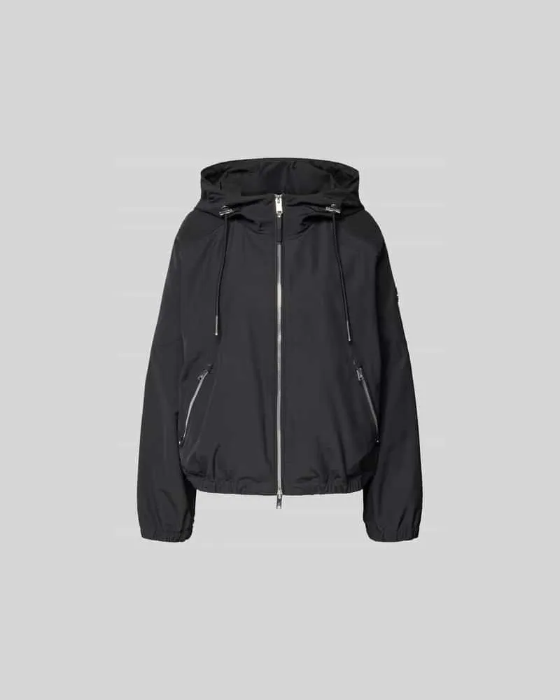 Moose Knuckles Jacke mit Zweiwege-Reißverschluss Black