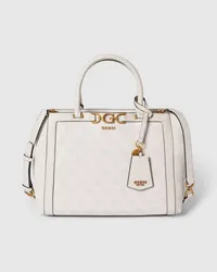 Guess Handtasche mit Label-Applikation Modell 'DAGAN Hellrosa