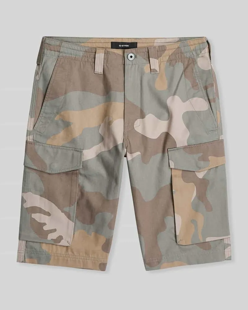 G-STAR RAW Shorts mit Cargotaschen Modell 'Cargo Camo Graphit