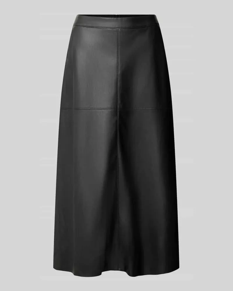 Betty Barclay Midi-Rock mit Gehschlitz hinten Black