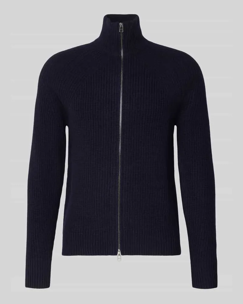 forét Strickjacke mit Reißverschluss Marine