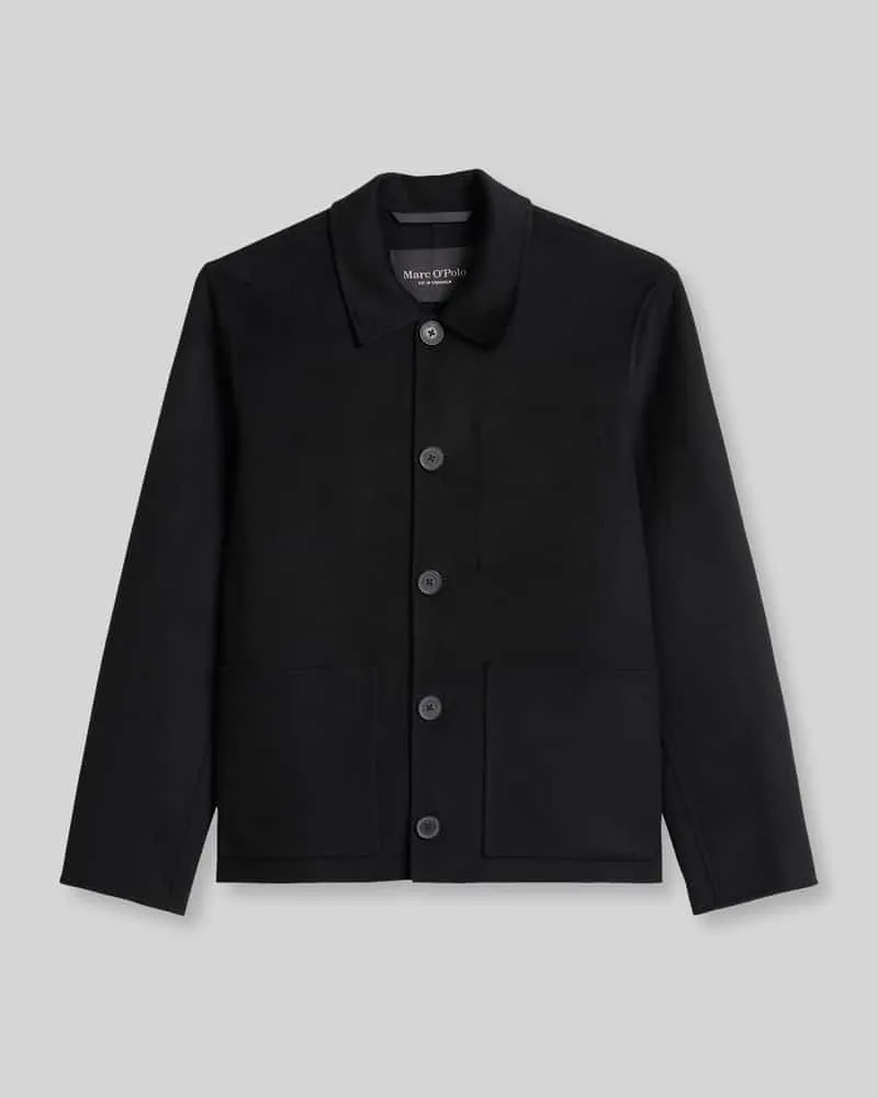 Marc O'Polo Jacke mit aufgesetzten Taschen Black