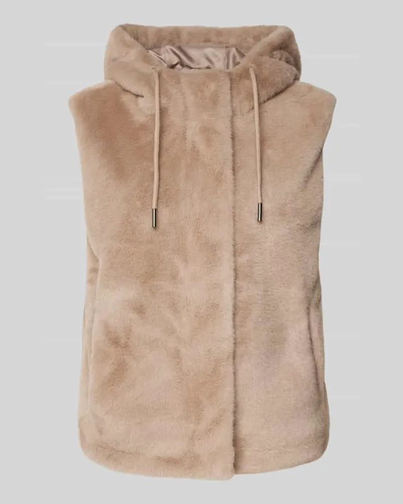 monari Weste mit Kapuze Beige