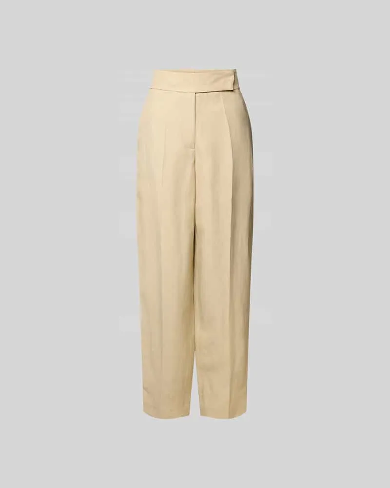 Joseph Wide Fit Stoffhose aus Viskose-Mix Beige