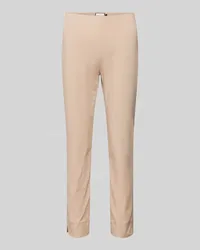 SEDUCTIVE  Slim Fit Stoffhose in verkürzter Passform Modell 'SABRINA Taupe