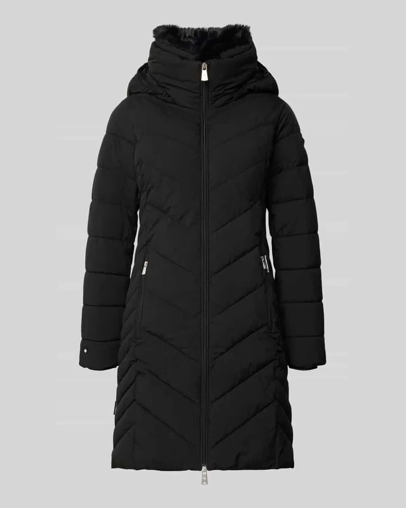 khujo Steppjacke mit Zweiwege-Reißverschluss Modell 'COSETTE Black
