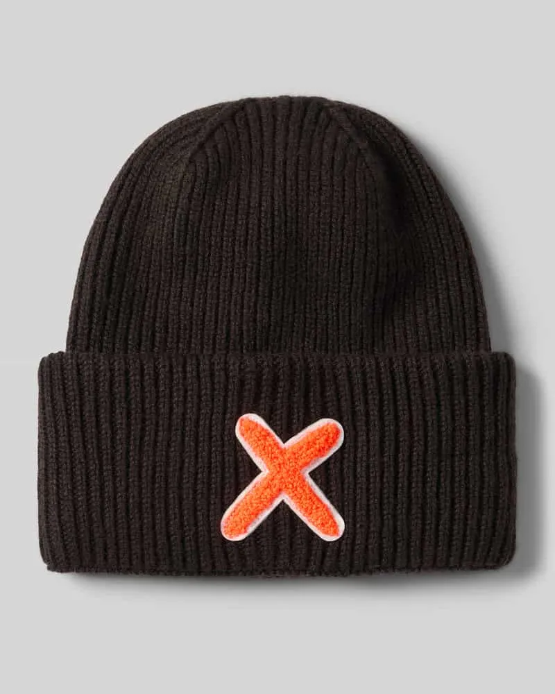 UNIO Beanie mit Kaschmir-Anteil Dunkelbraun