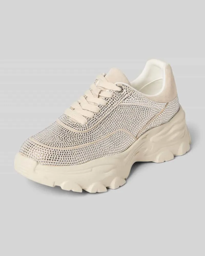 Marc Cain Sneaker mit Schnürverschluss Weiss