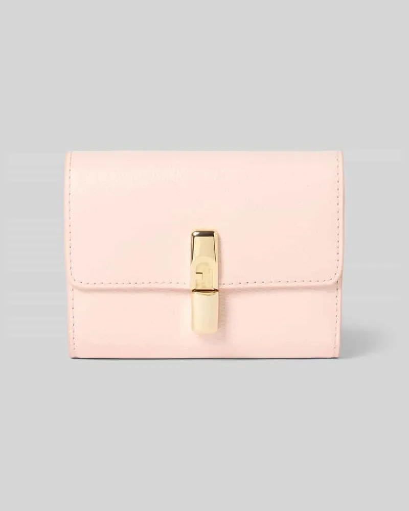 Furla Portemonnaie aus Leder Modell 'IRIDE Hellrosa
