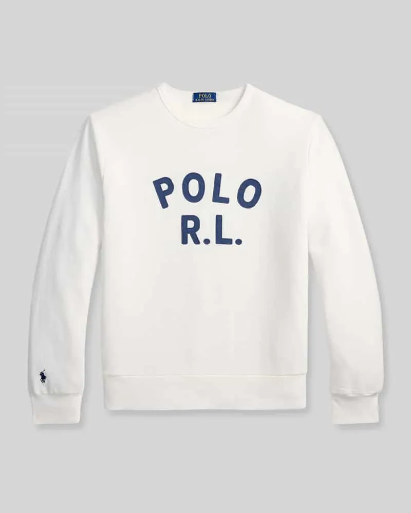 Ralph Lauren Regular Fit Sweatshirt aus Baumwoll-Mix Weiss