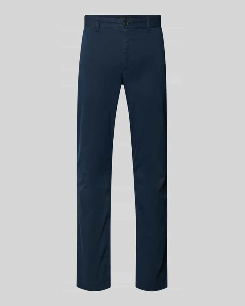 HUGO BOSS Slim Fit Chino aus Baumwoll-Mix Modell 'CHINO_SLIM Marine