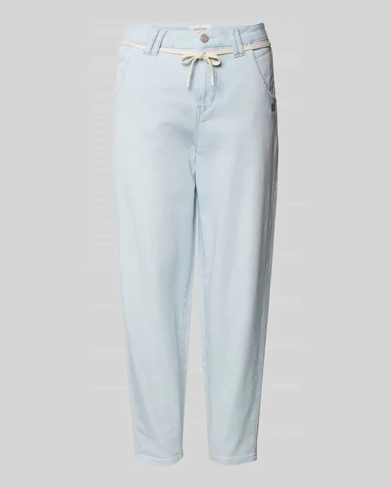 Gang Balloon Fit Jeans im 5-Pocket-Design Modell 'Via Hellblau