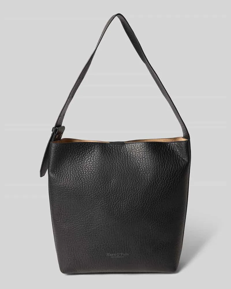 Marc O'Polo Shopper aus echtem Rindsleder Modell 'ANINA Black
