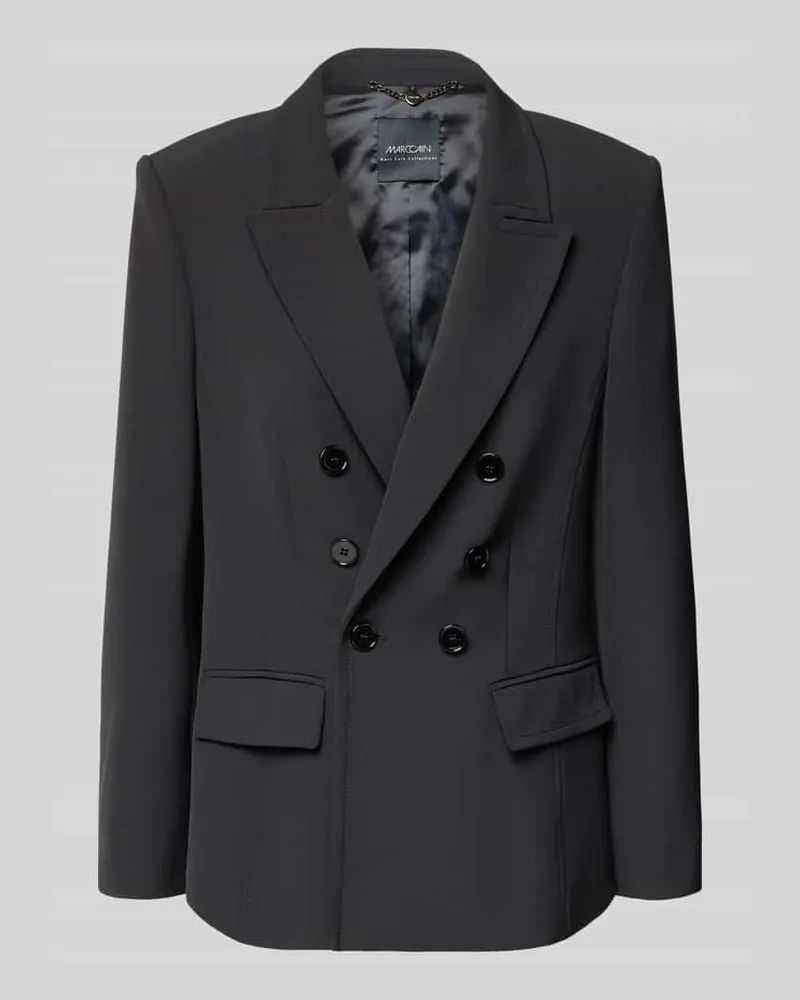 Marc Cain Blazer mit Reverskragen Black