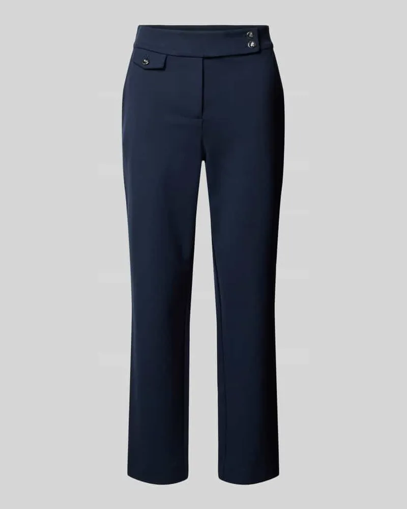 Ralph Lauren Slim Fit Stoffhose aus Viskose-Mix Modell 'ZINLEAH Marine