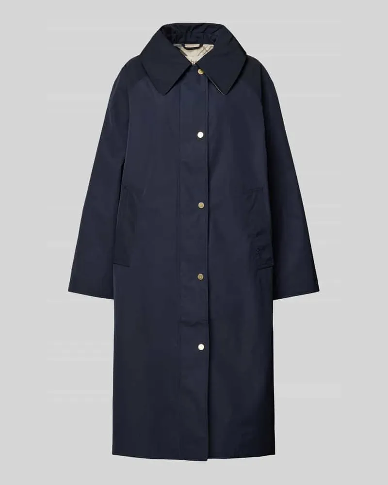 Barbour Mantel mit Umlegekragen Modell 'SONNET Marine