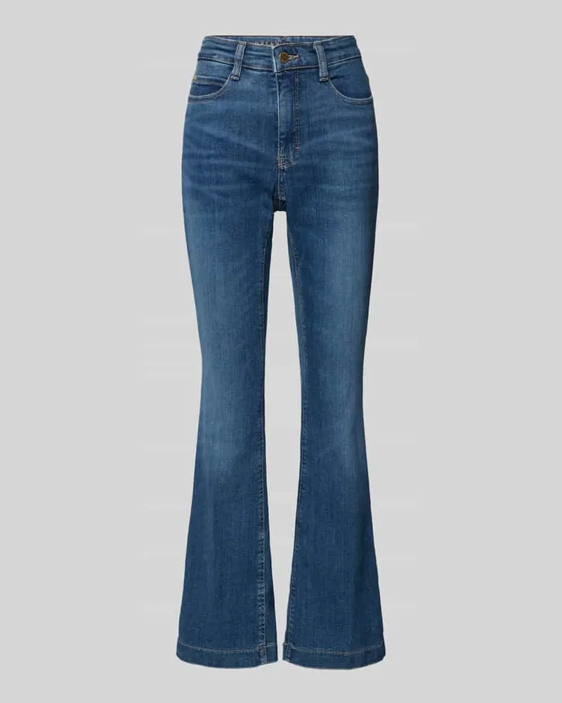 MAC Jeans Bootcut Jeans im 5-Pocket-Design Modell 'DREAM Hellblau