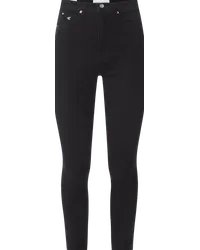 Calvin Klein Super Skinny Fit High Rise Jeans mit Stretch-Anteil Black