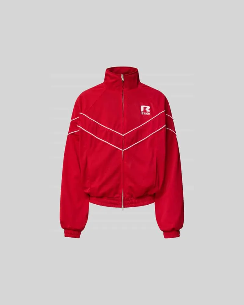 RHUDE Bomberjacke mit Raglanärmeln Rot