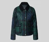Regular Fit Steppjacke mit Cordkragen Modell 'LOUDON QUILT