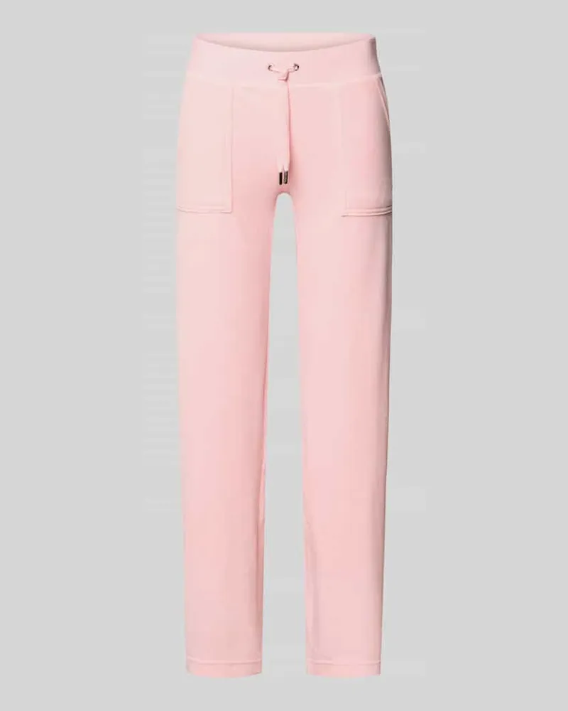 Juicy Couture Sweatpants mit elastischem Bund Rosa